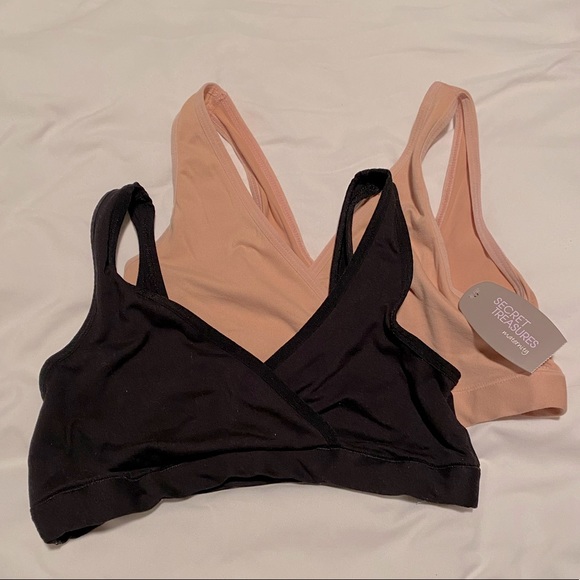 Secret Treasures nursing bra/bralette - set of 2 - Picture 1 of 3